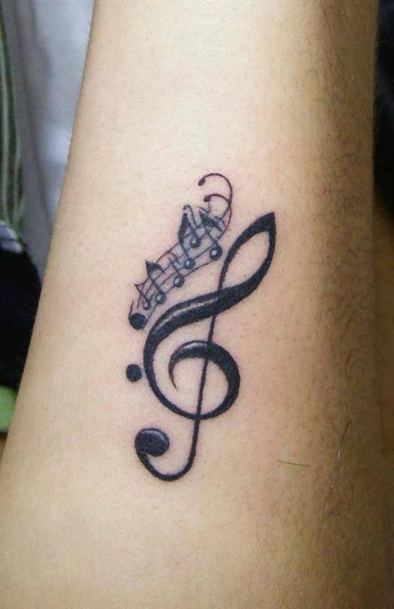  music tattoos for women