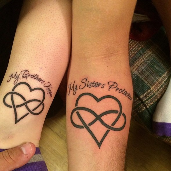  brother sister tattoos