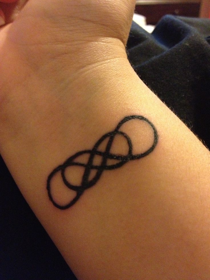  double infinity tattoo