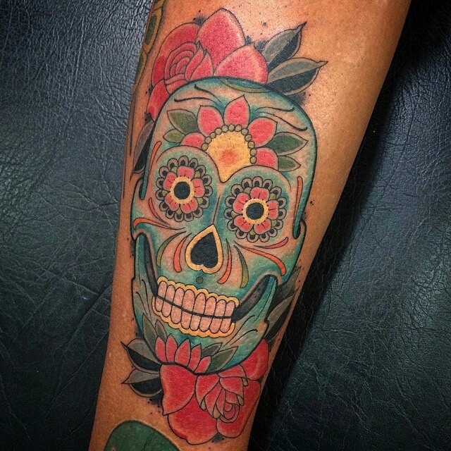  mexican skull tattoos