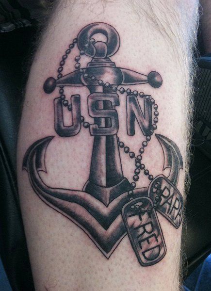  navy anchor tattoos