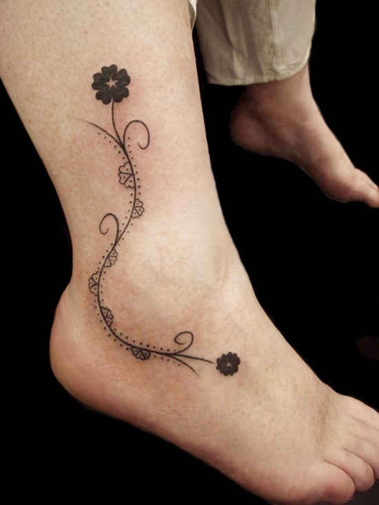  simple ankle tattoos