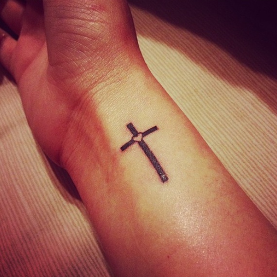  simple cross tattoos