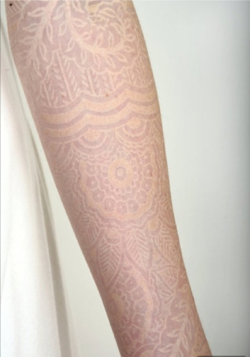  white tattoo sleeve