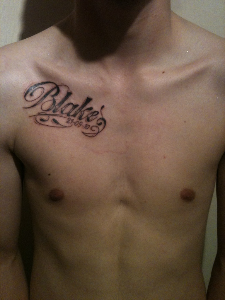  chest tattoos name