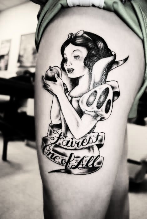  disney tattoos snow white
