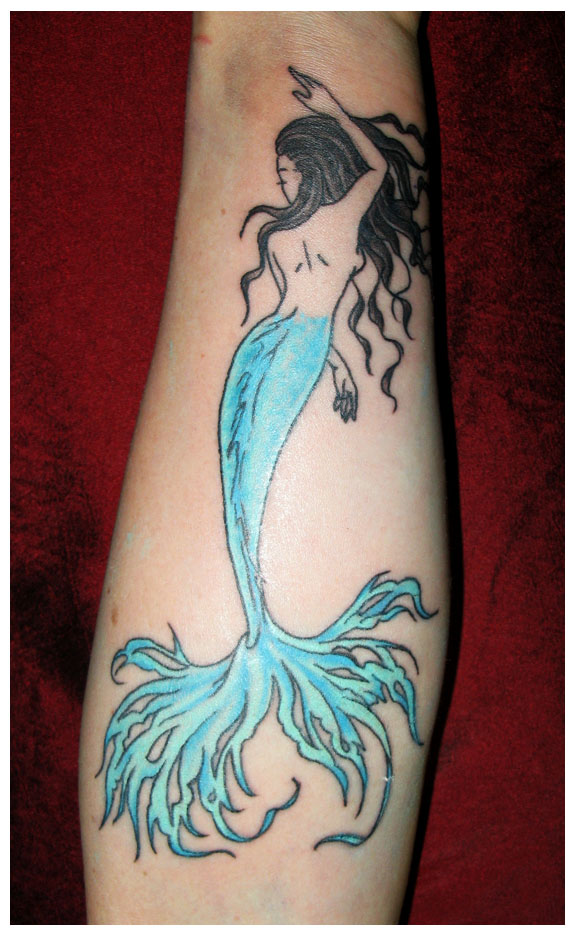  tail mermaid tattoos