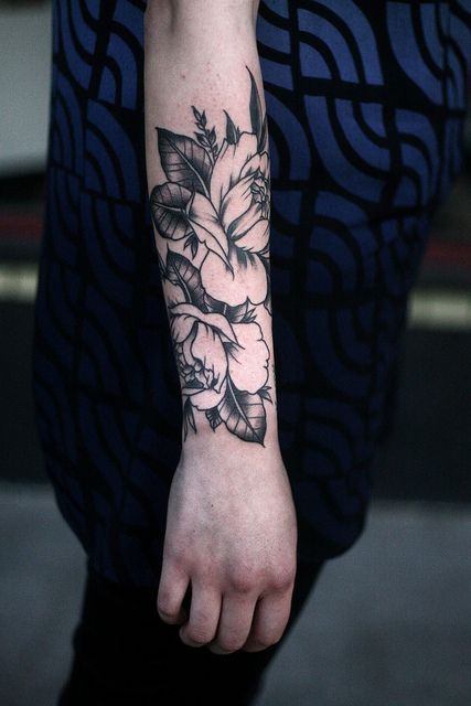  flower tattoos forearm