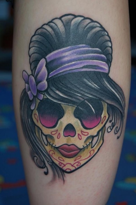  girly skull tattoos