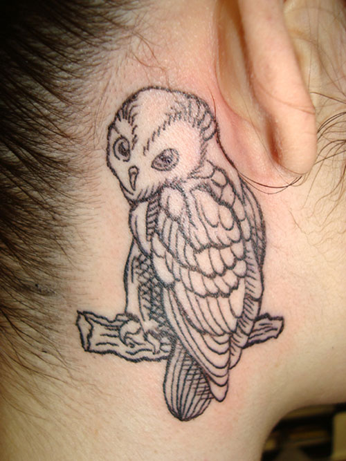  unique owl tattoo
