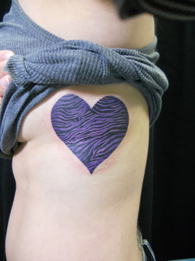  ribs heart tattoos