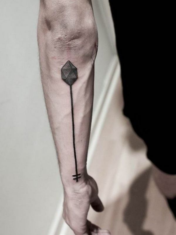 forearm tattoos arrow
