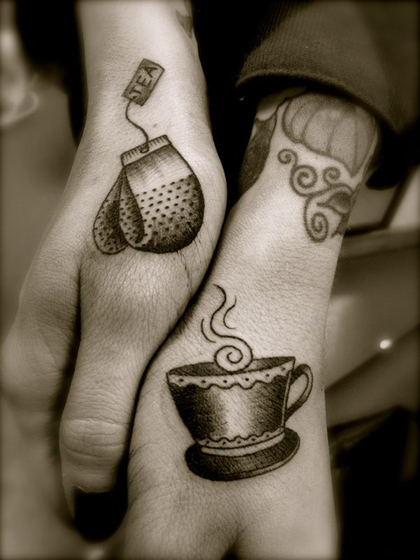  matching hand tattoos