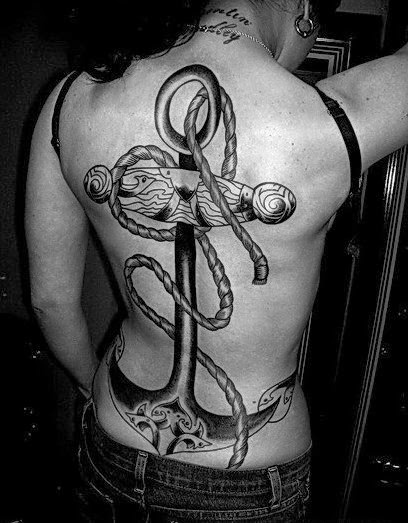  tribal anchor tattoos