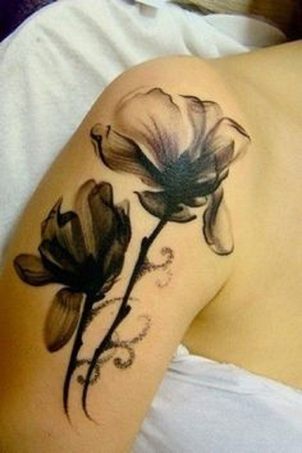  unique flower tattoos