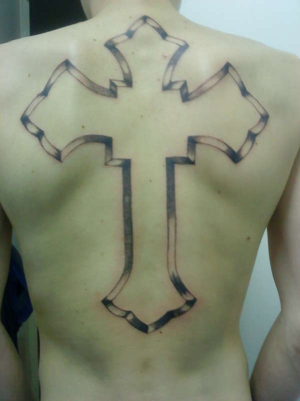  big cross tattoos