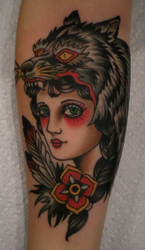  gypsy wolf tattoo