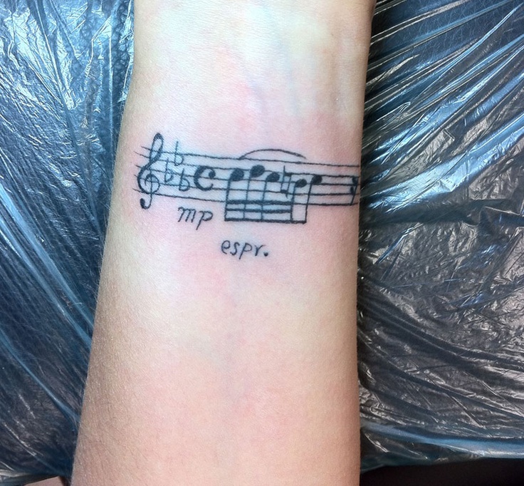  music tattoos hand
