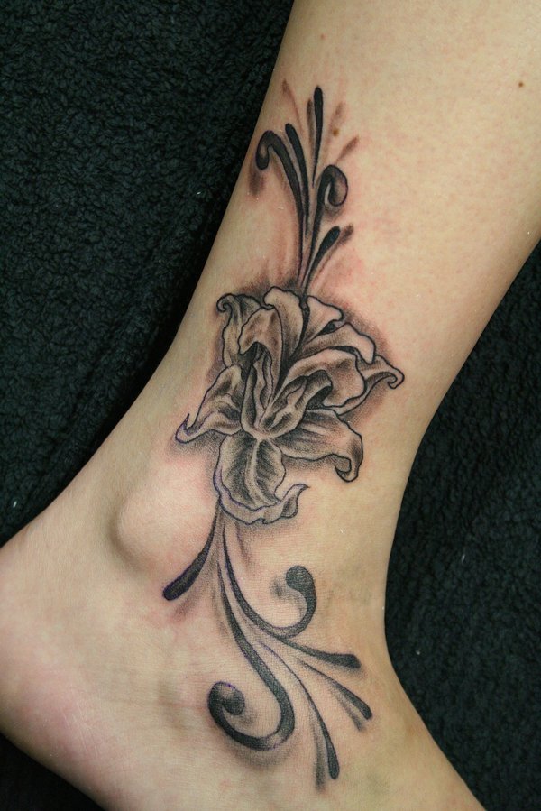  flower tribal tattoos