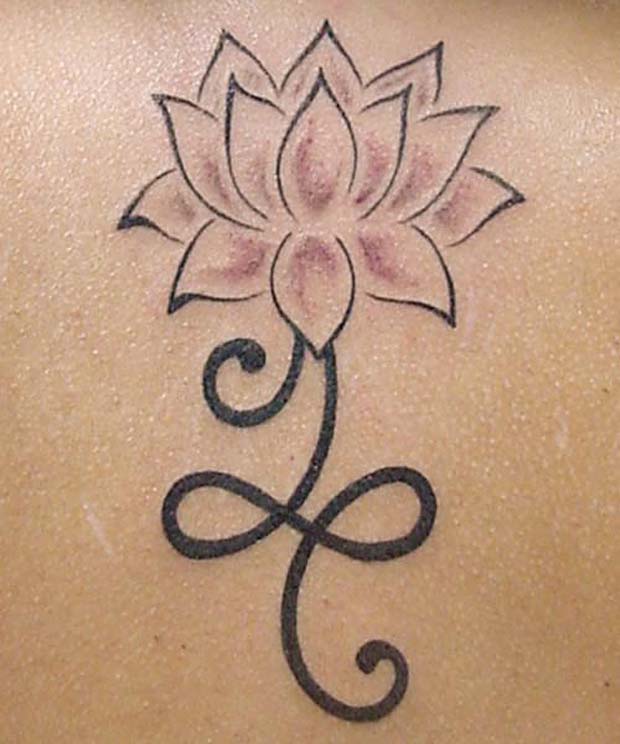 single flower tattoos