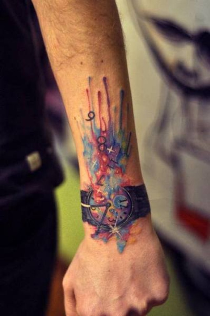 top of wrist tattoos