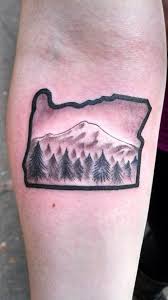  oregon mountain tattoo