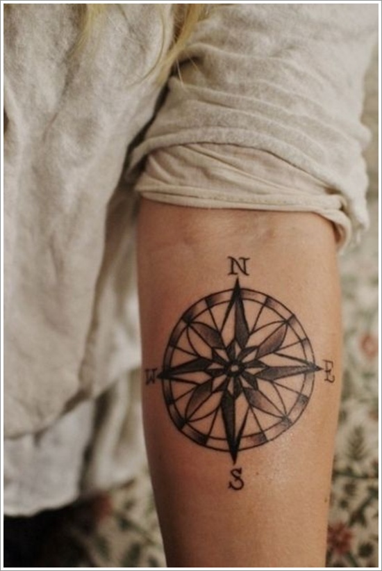  compass tattoo meaning