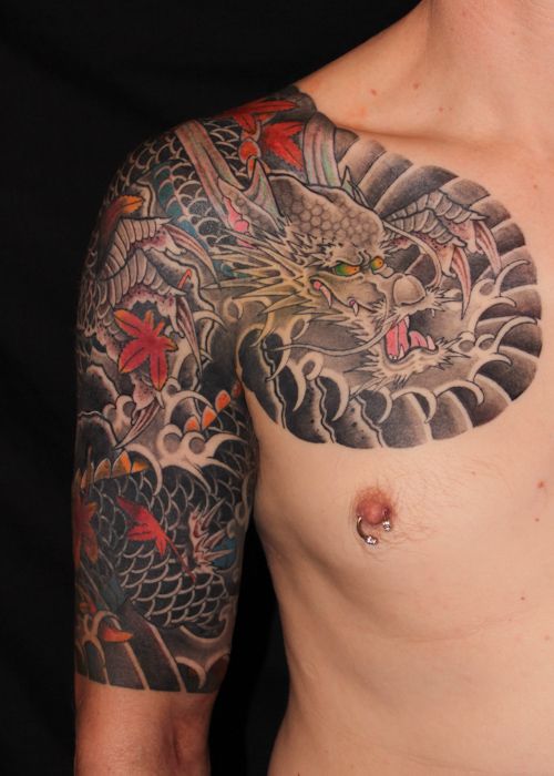  dragon tattoo sleeve