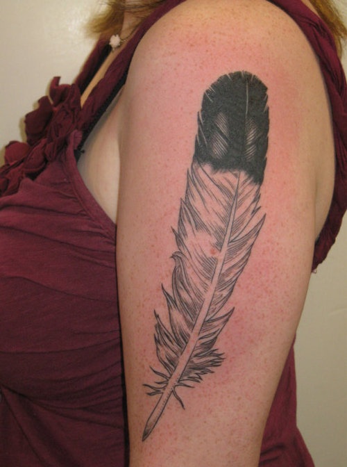  eagle feather tattoo