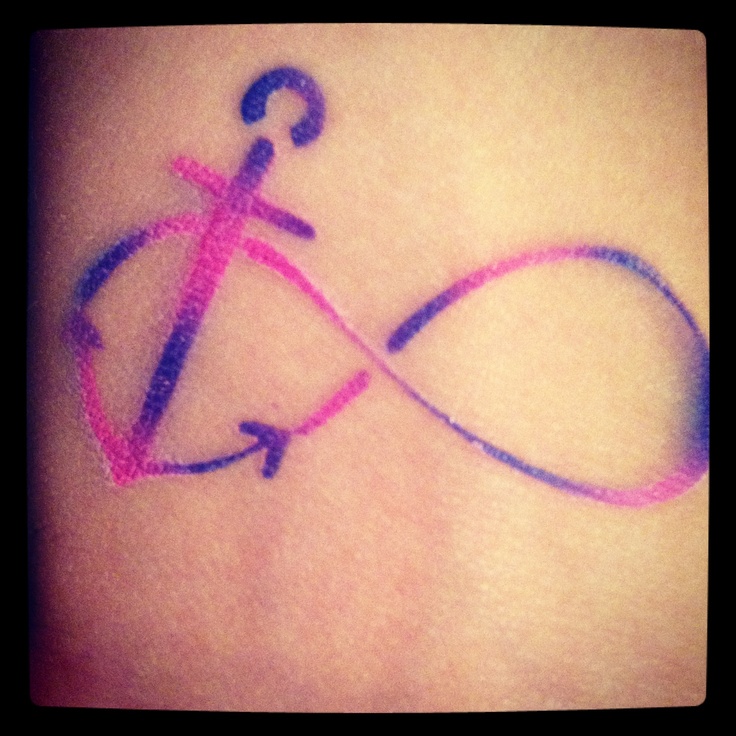  infinity tattoo color