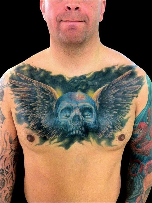 chest tattoos awesome