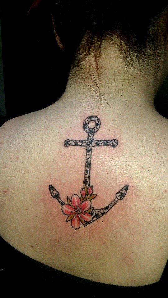  lace anchor tattoos