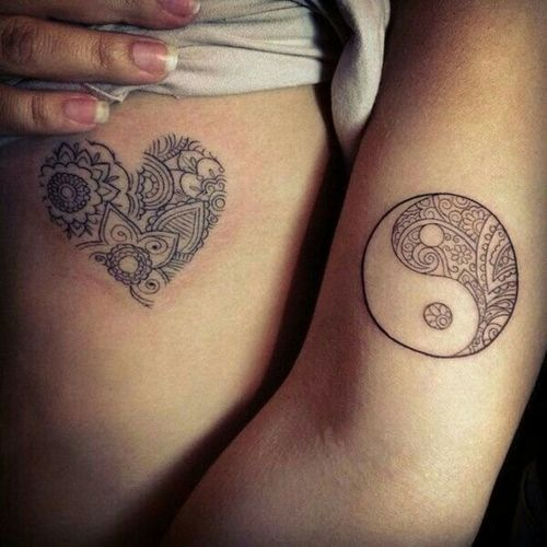  mandala tattoo love