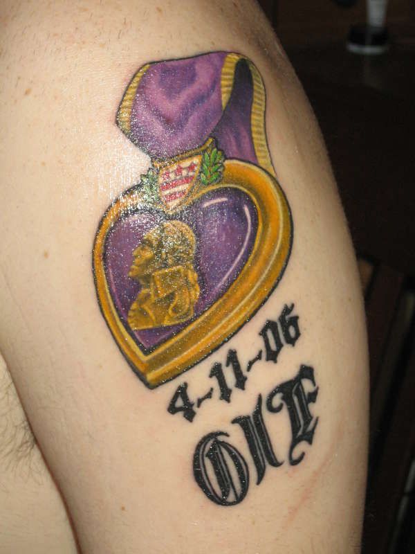  purple heart tattoos