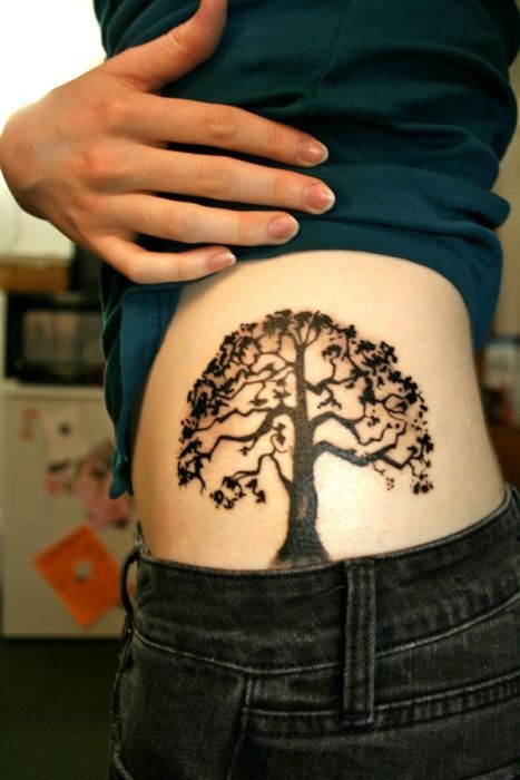  tree tattoos hip