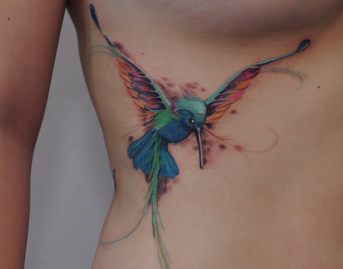  bird tattoos hummingbirds