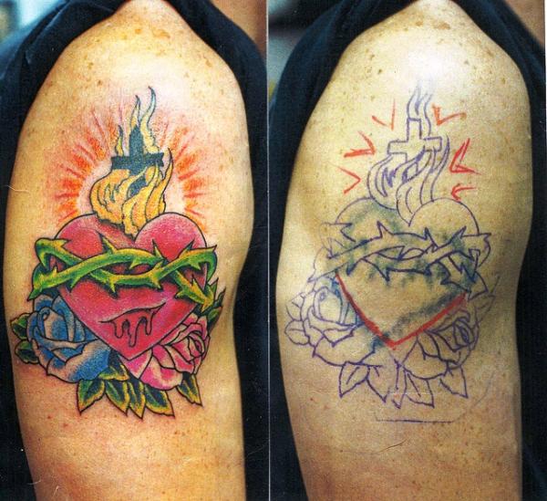  cover up heart tattoos