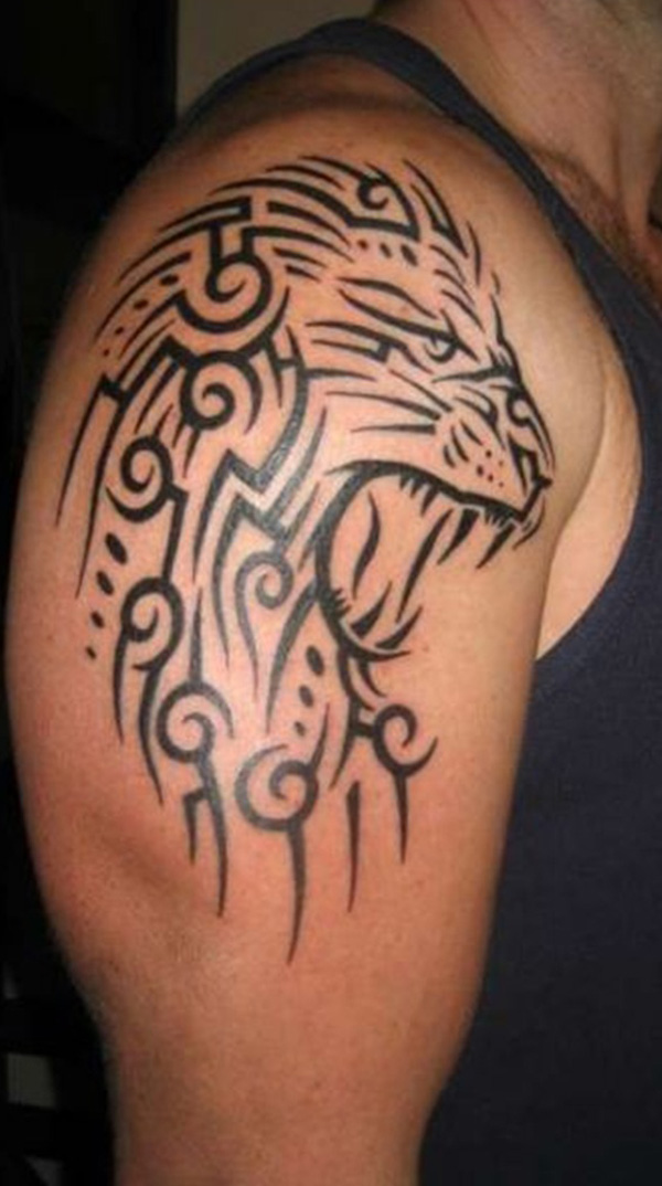 animal tribal tattoos