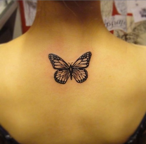 black butterfly tattoos