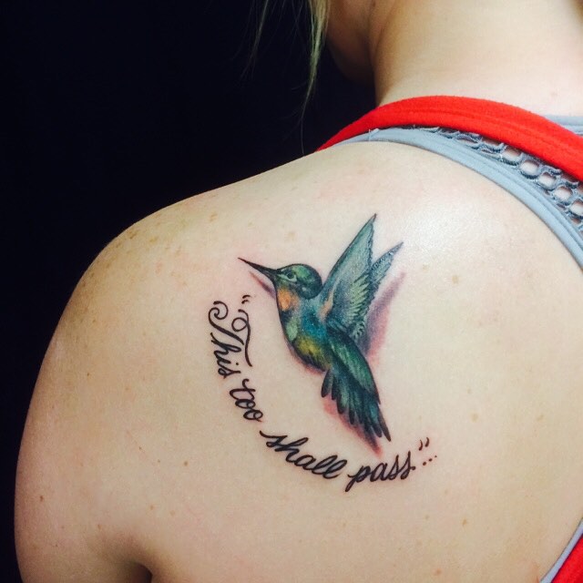  humming bird tattoos