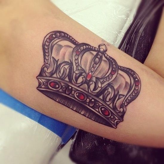 royal crown tattoos