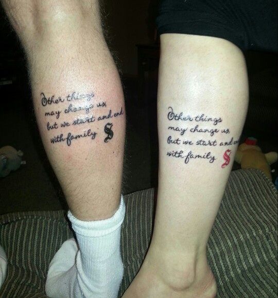  matching tattoos for family