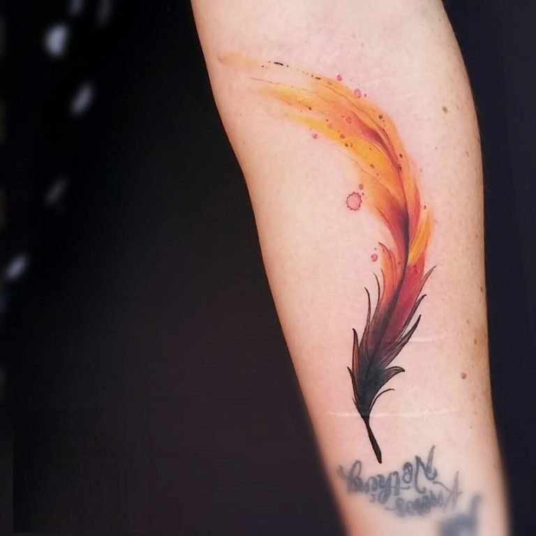 75 Amazing Feather Tattoo Design Mens Craze