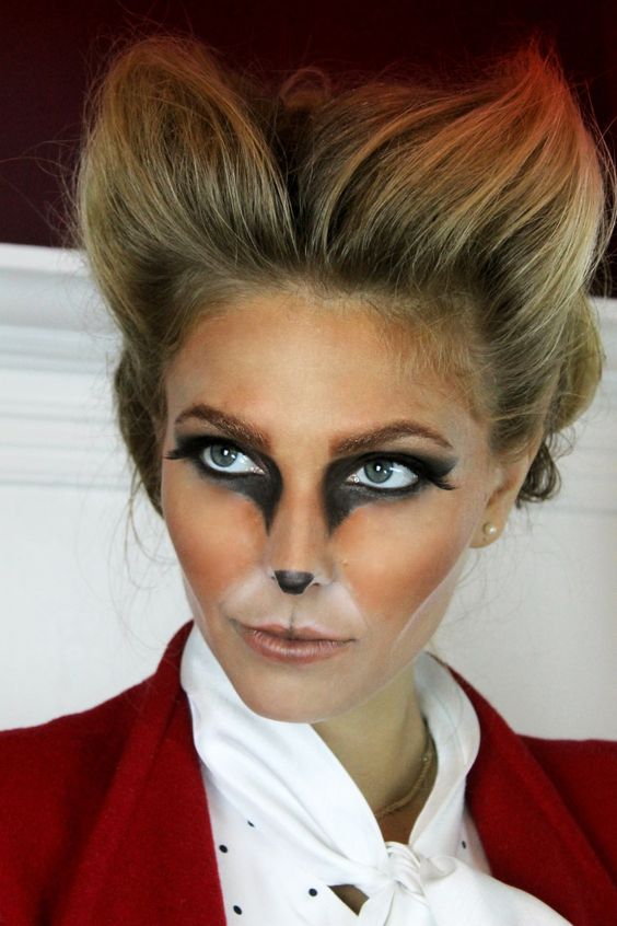 fox-halloween-makeup
