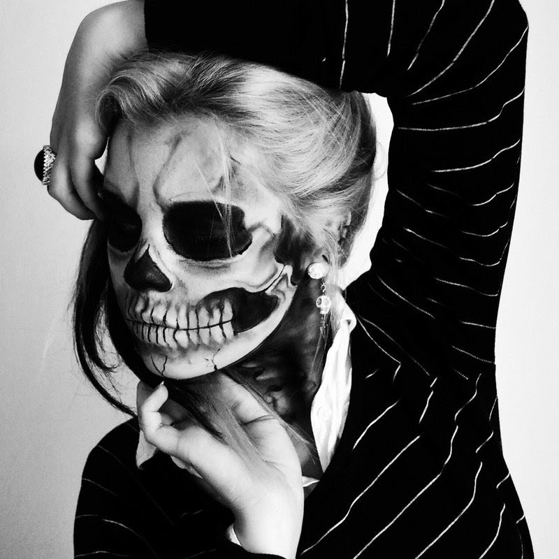 halloween-makeup-skeleton