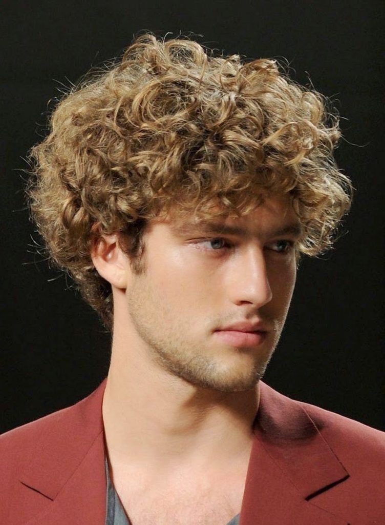 curly hair types men