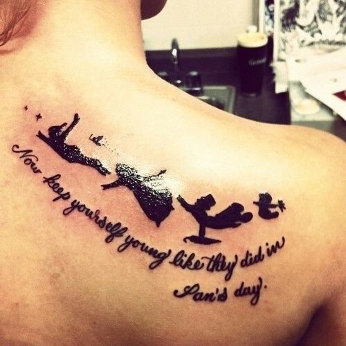 disney tattoos peter pan