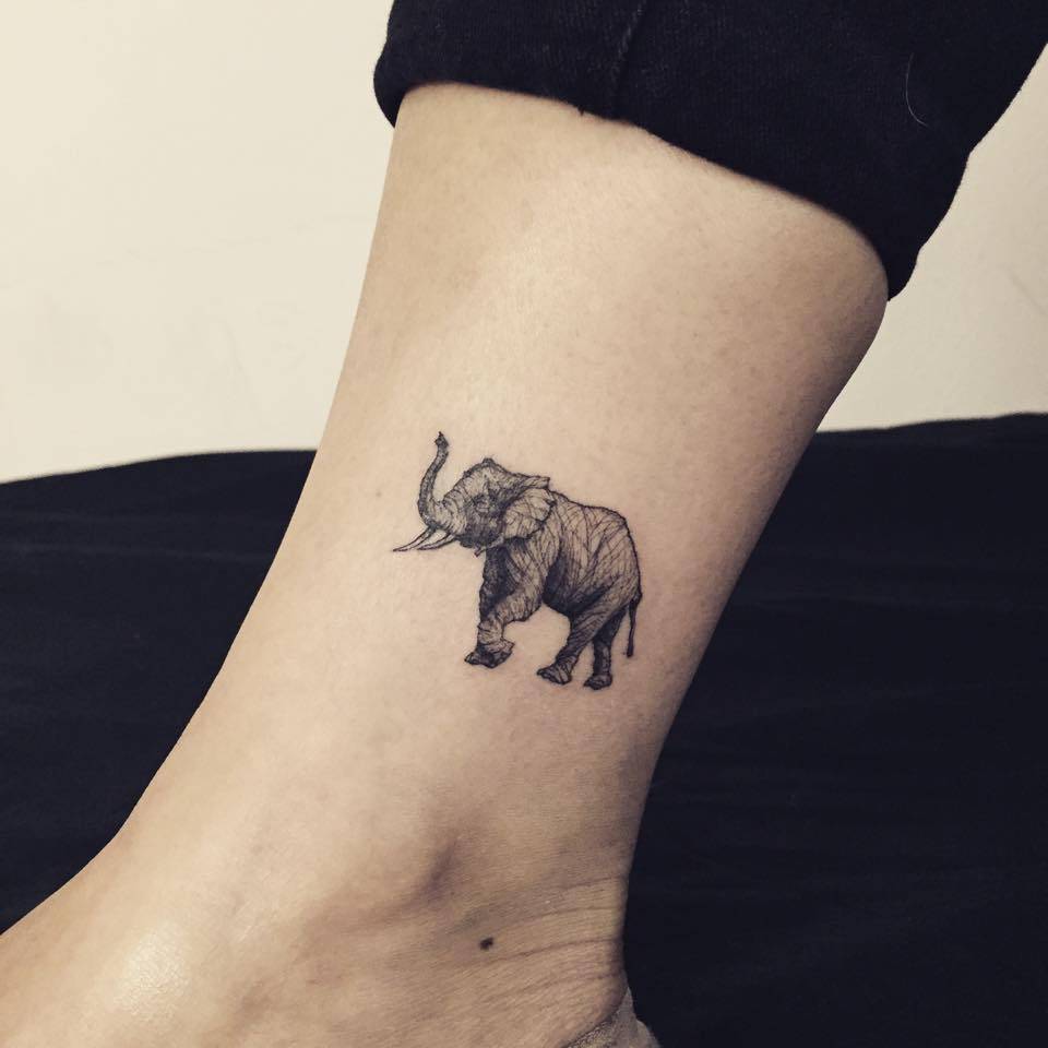 74 Beautiful Elephant Tattoos Design – Mens Craze