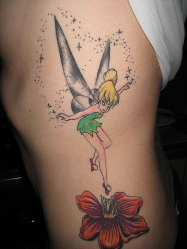  disney tattoos tinkerbell