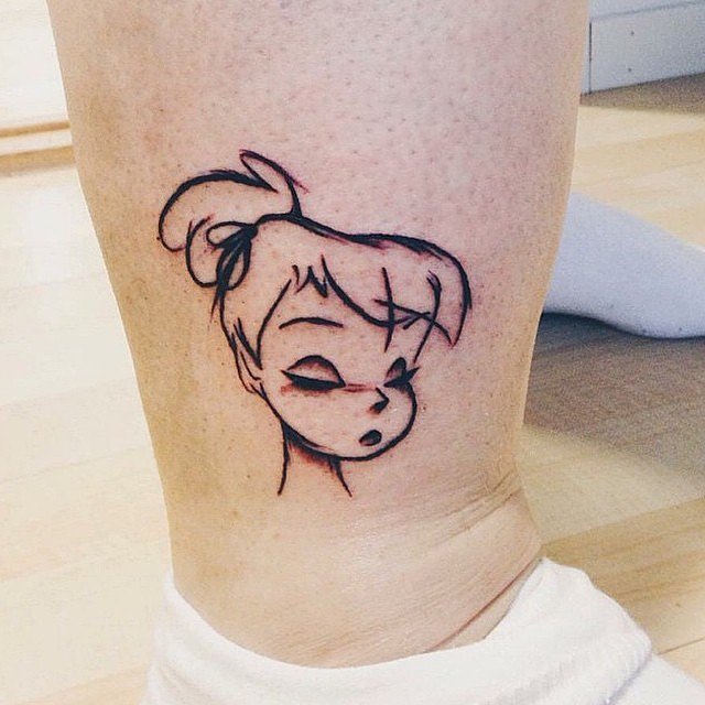  disney tattoos outline